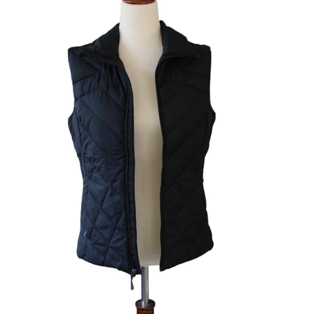 REI Quilted Vest Size Small- Black